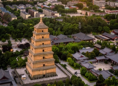 xian big wild goose pagoda