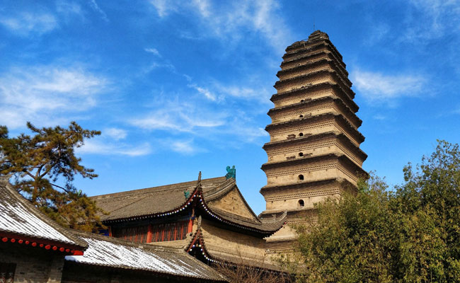 The Small Wild Goose Pagoda