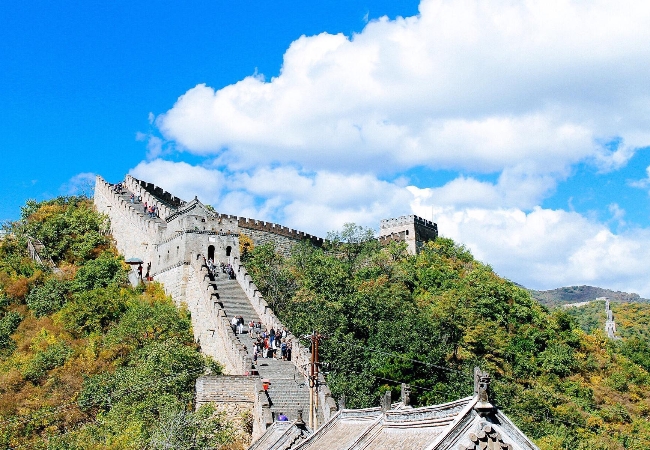 mutianyu section of the great wall