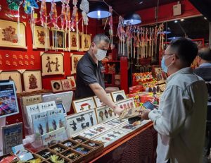 Xi 'an night market stall