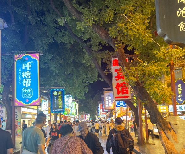 On Foot in Xi'an Muslim Quarter