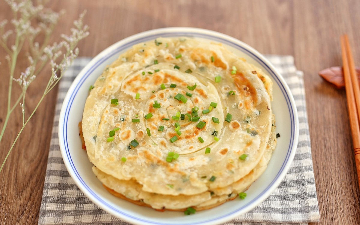 Shanghai Scallion Pancakes