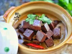 Tujia Blood Tofu