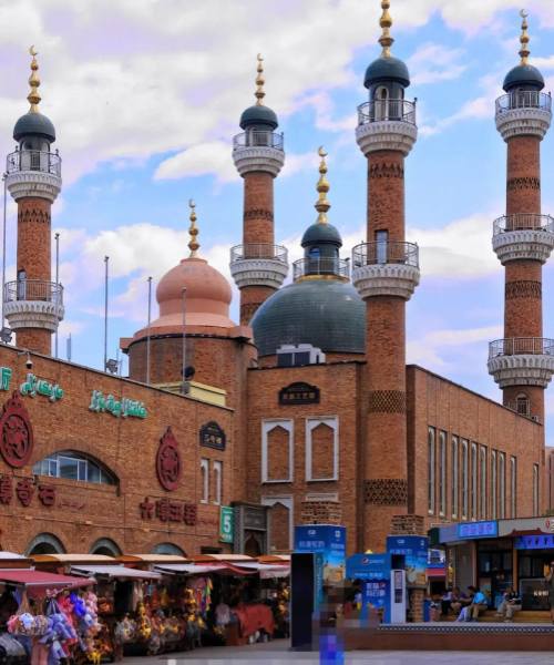 Xinjiang International Grand Bazaar in Urumqi