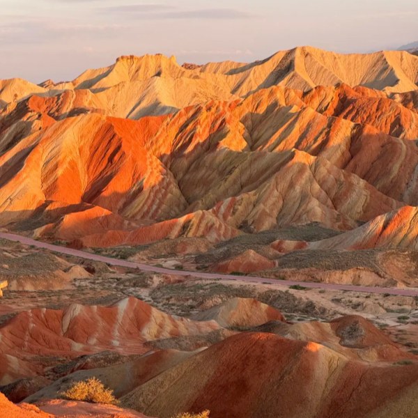 Gansu Zhangye Rainbow Mountain
