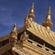 Tibet Lhasa Jokhang Temple roof
