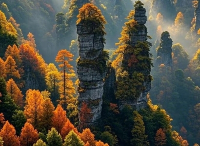 zhangjiajie autumn