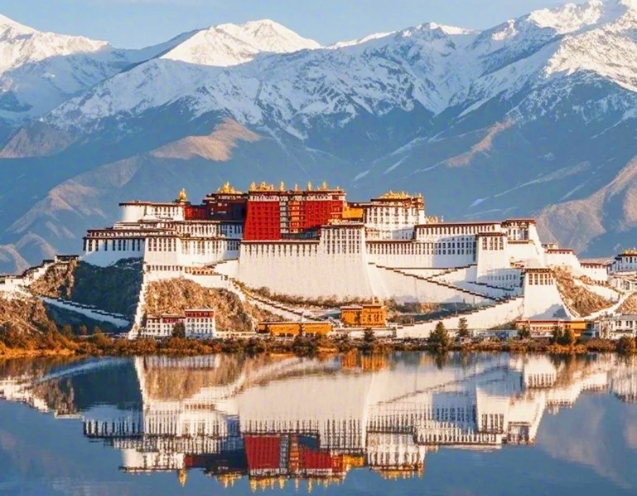Tibet summer potala palace