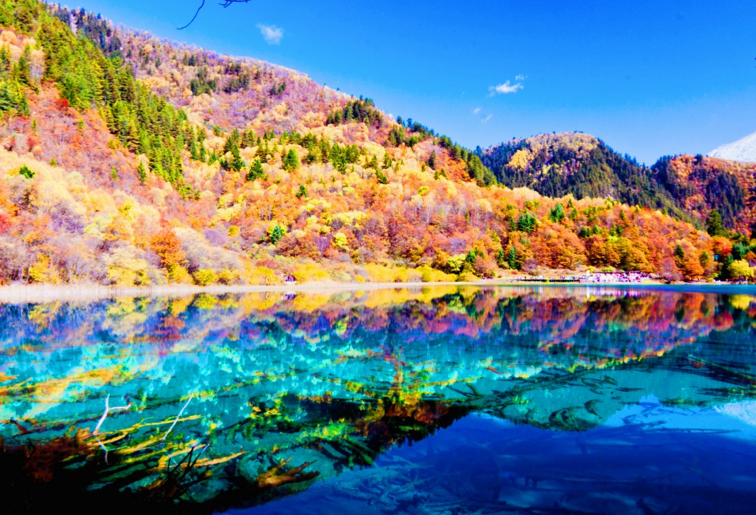 chengdu jiuzhaigou spring