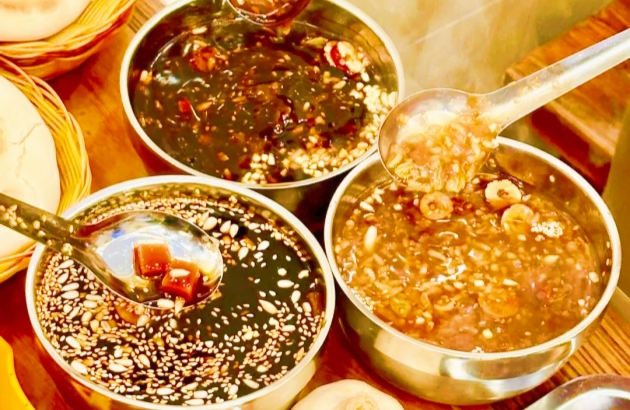silk road xian eight treasure porridge