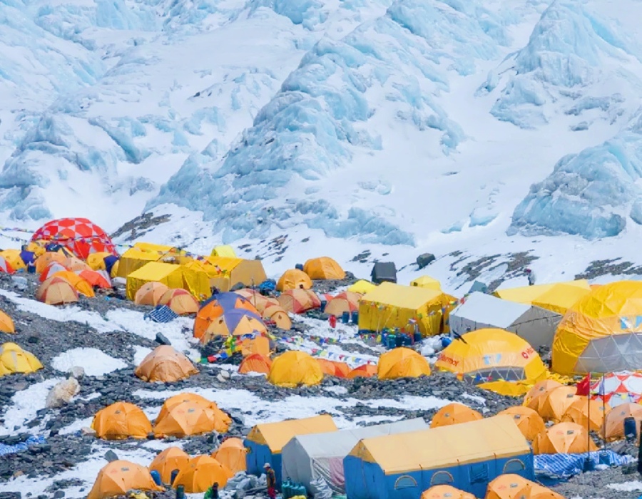 tibet summer mount everest base camp