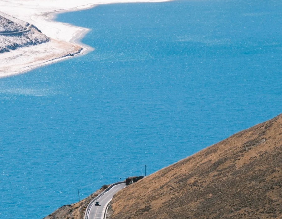 tibet summer yamdrok lake
