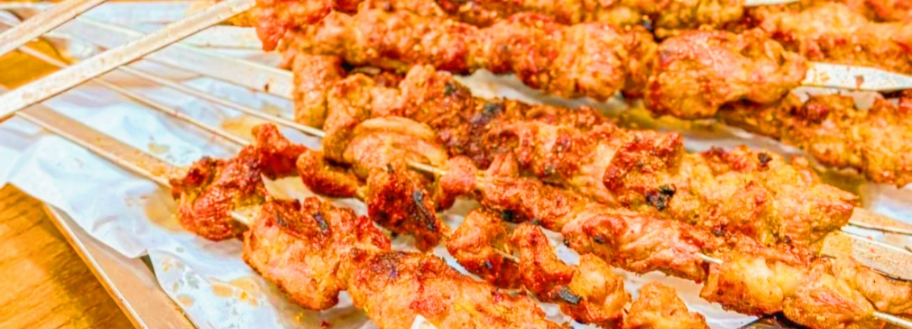 xinjiang lamb skewers nice