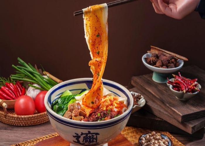 Biang Biang Mian(Hand-Pulled Wide Noodles)