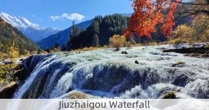 Jiuzhaigou Waterfall