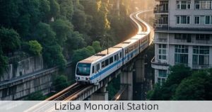 Liziba Monorail Station