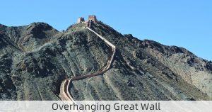 Overhanging Great Wall