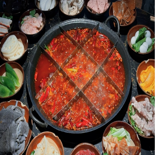 The local food in Chongqing