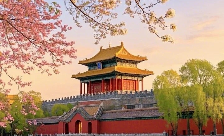 The Forbidden City in Spring