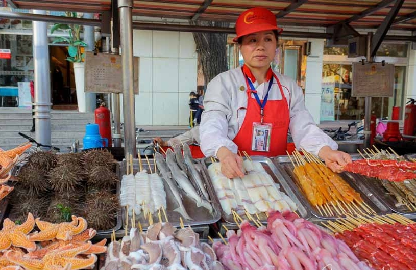 Exotic street food