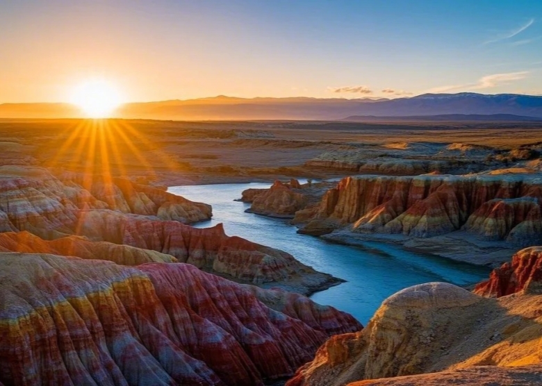 Five-Colored Beach