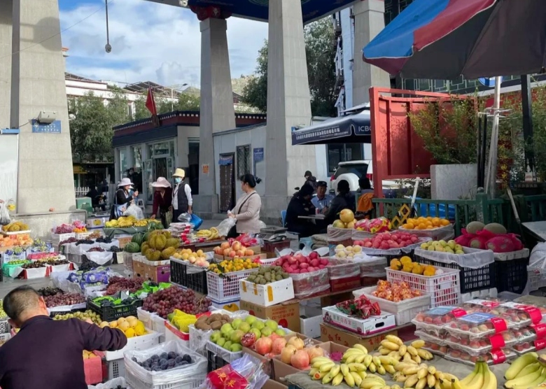 Lhasa market