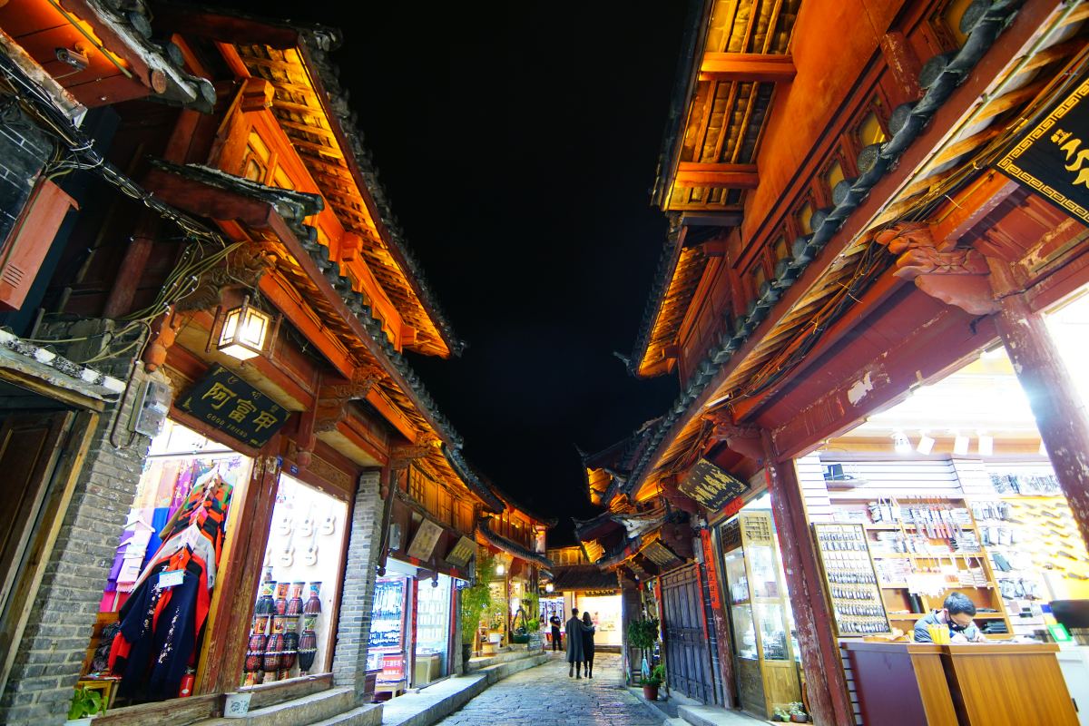 Shuhe Anicent Town in Lijiang