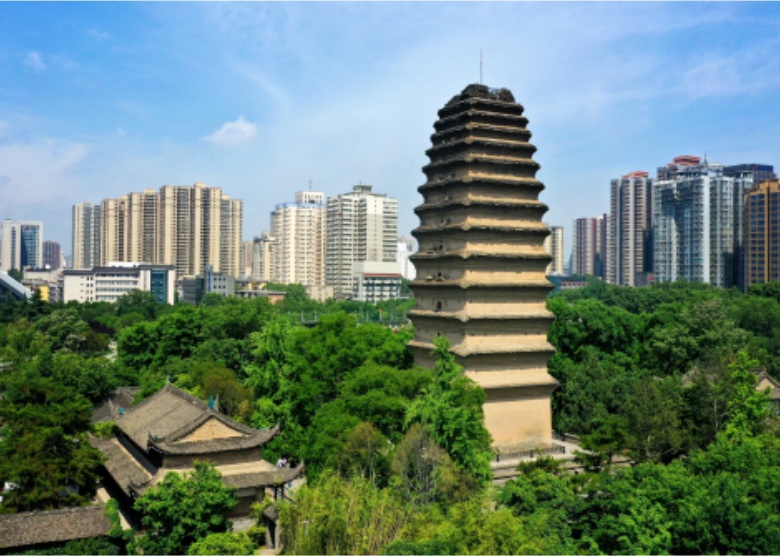 Small Wild Goose Pagoda