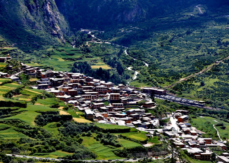 Tibetan village