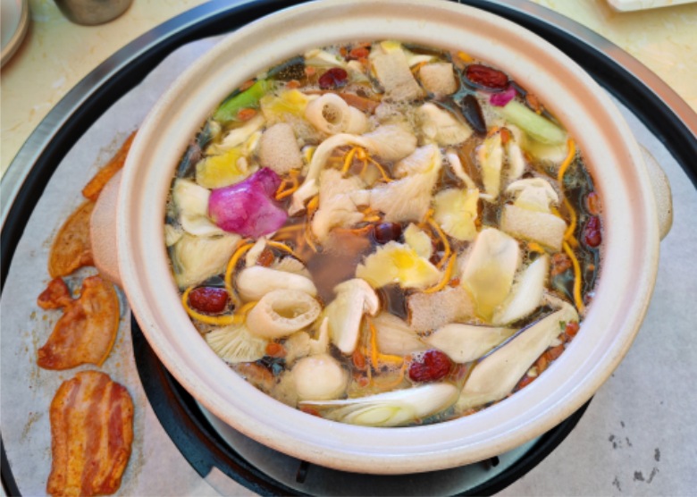 Wild Mushroom Hotpot