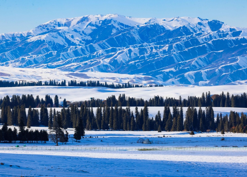 Xinjiang in Winter
