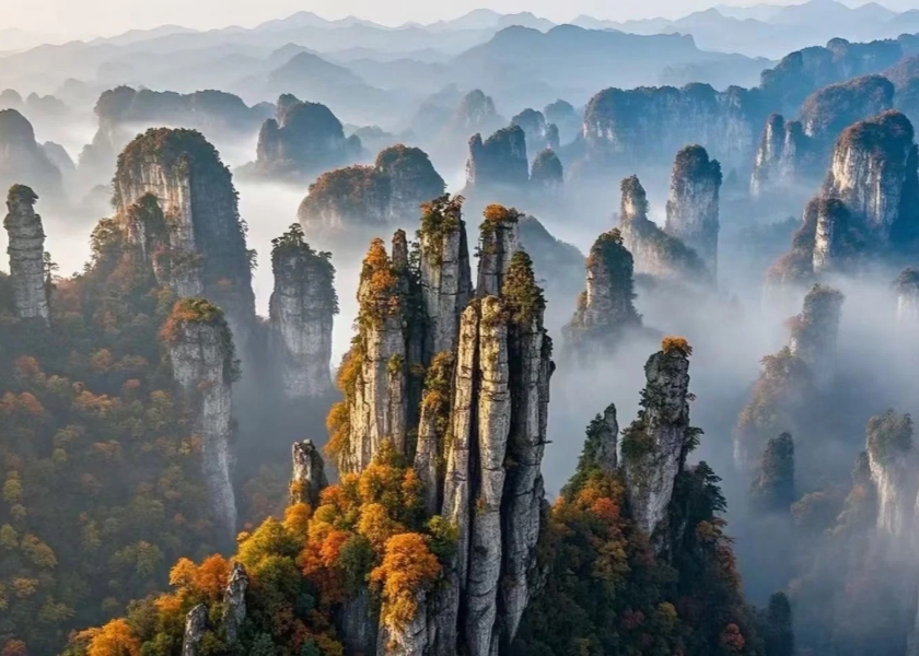 Zhangjiajie in Autumn