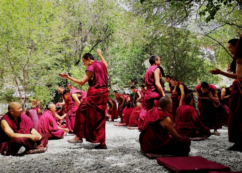 debate in sera monastery
