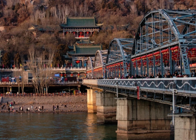 yellow river iron bridge