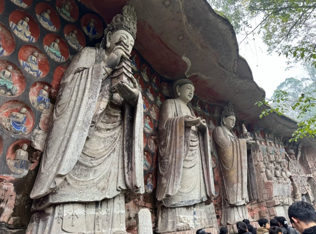 Baoding Mountain at Chongqing Dazu Stone Carvings