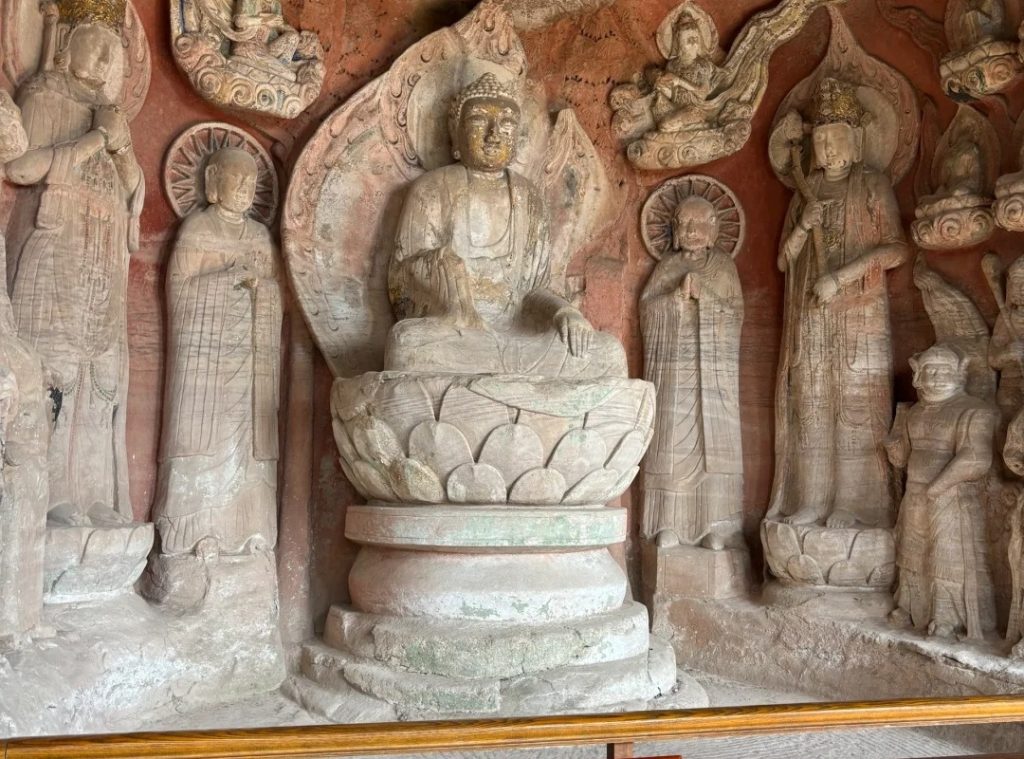 Bei Mountain at Chongqing Dazu Stone Carvings