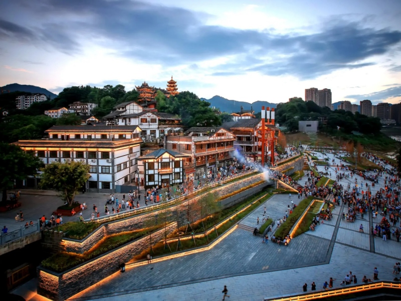 Chongqing ciqikou ancient town