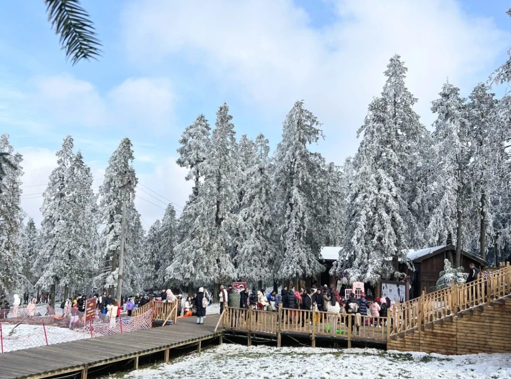Fairy Mountain in Winter