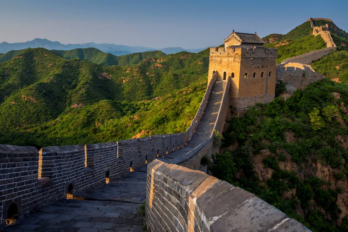 Great Wall in Spring