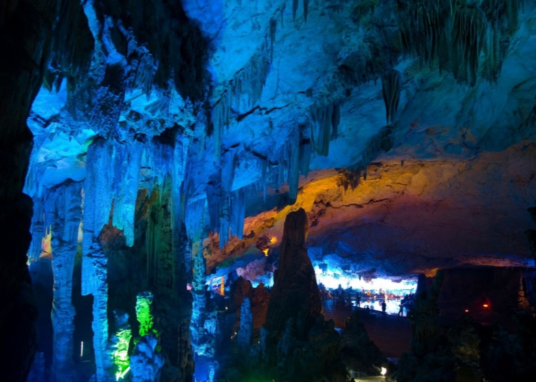 Guilin reed flute cave