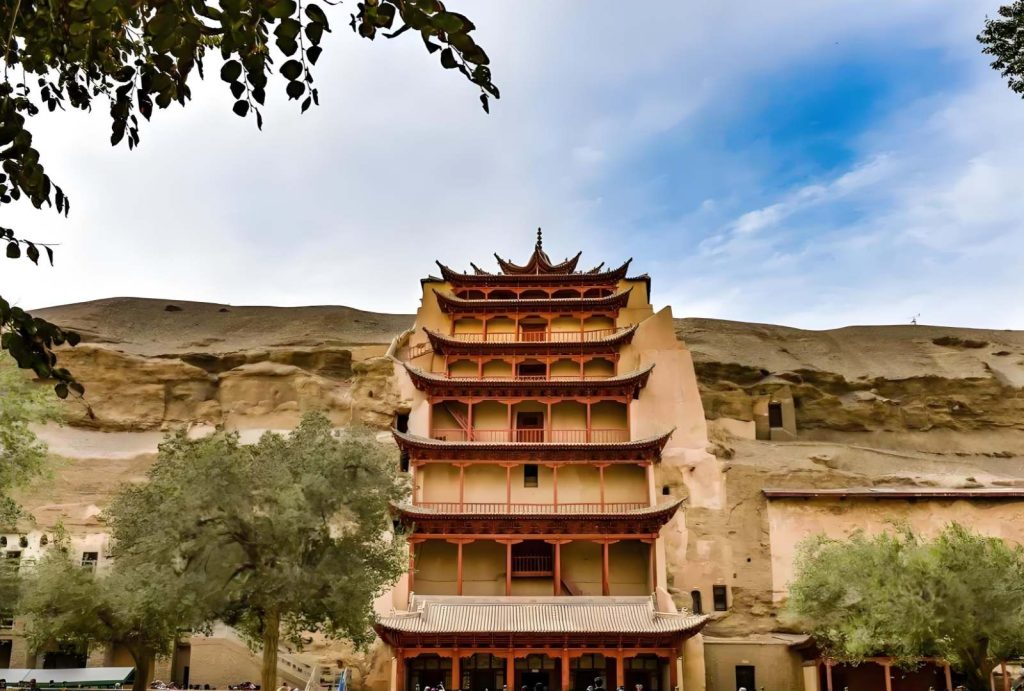 Mogao Caves in Dunhuang