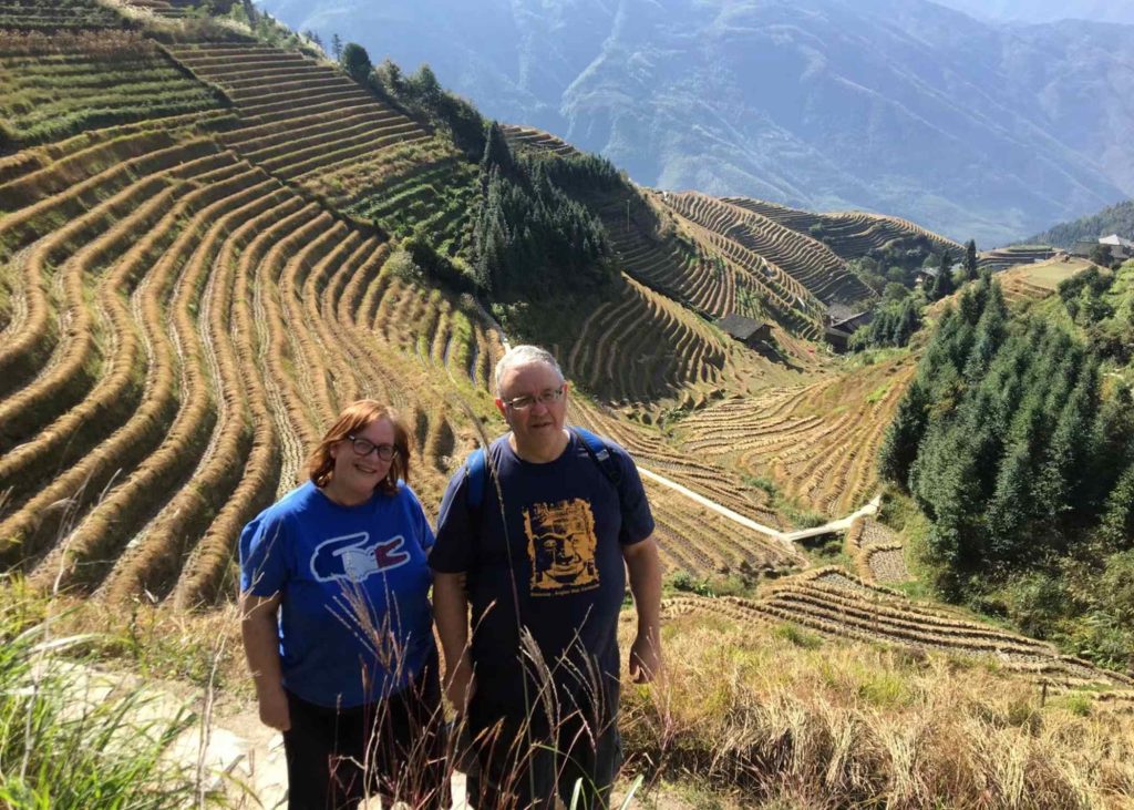 Our guests are enjoying Longji Rice Terrace