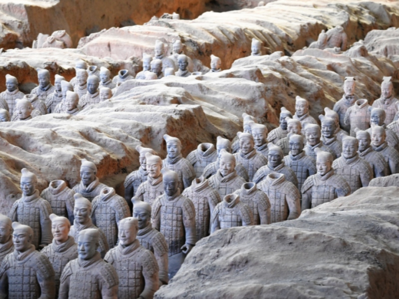 Pit 1 of Terracotta Warriors