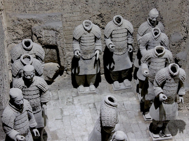 Pit 2 of Terracotta Warriors