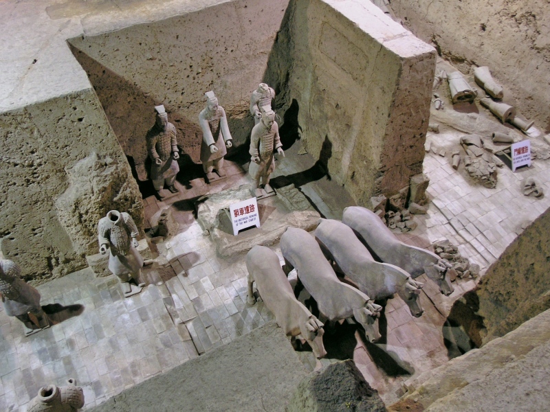 Pit 3 of Terracotta Warriors