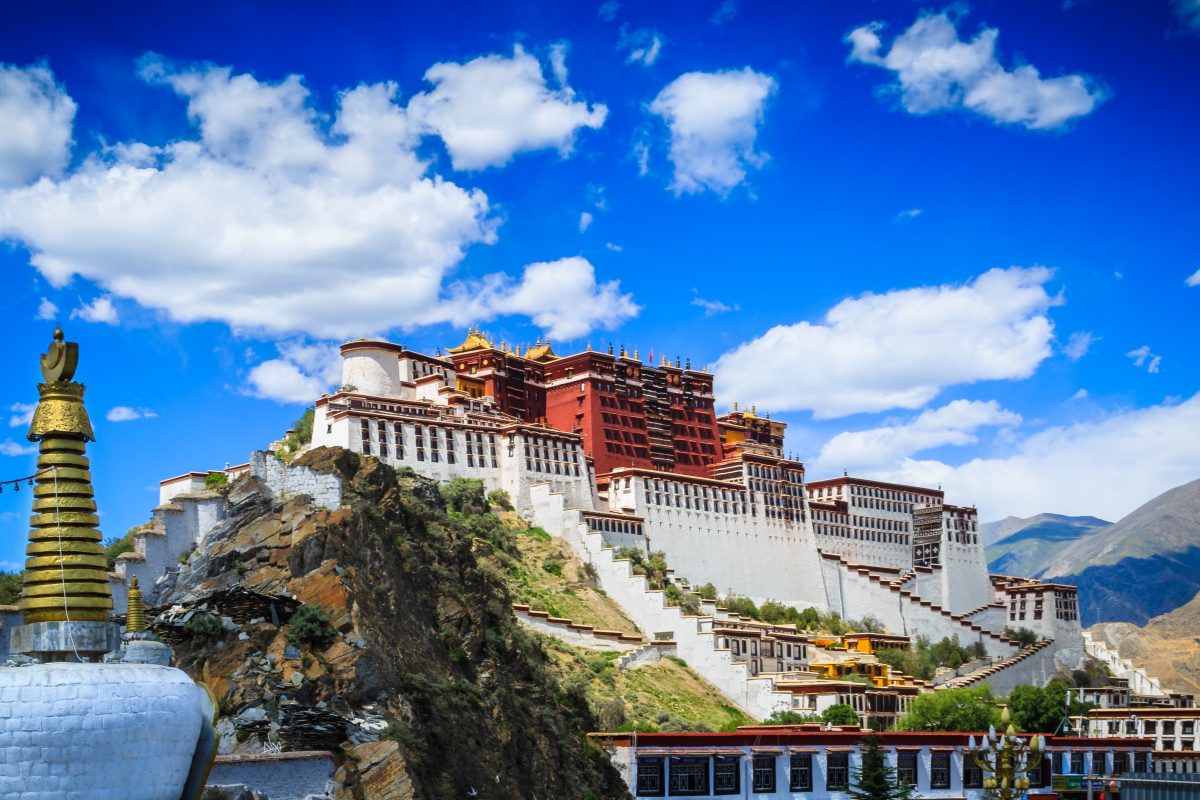 Potala Palace in Summer