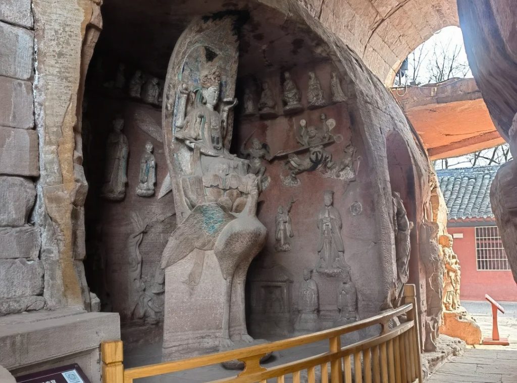 Shimen Mountain at Chongqing Dazu Stone Carvings