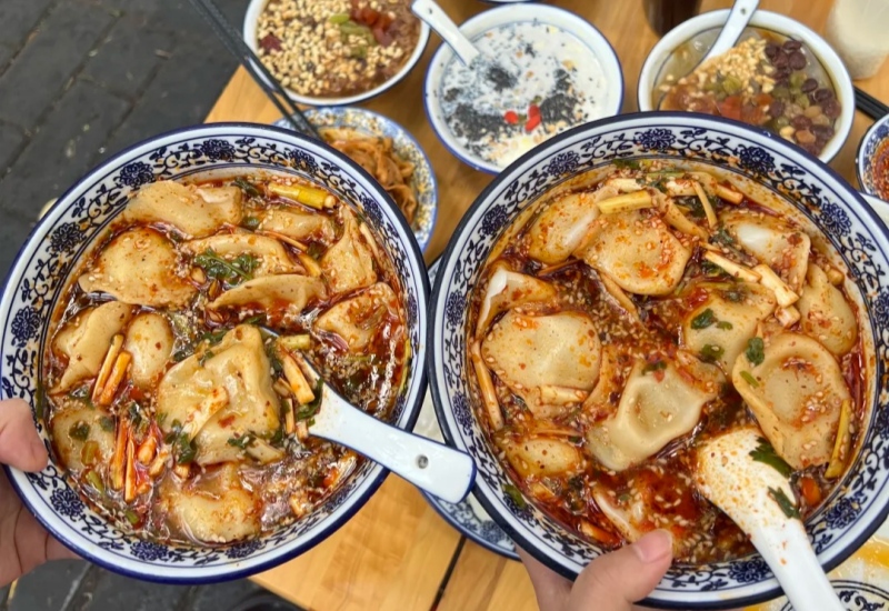 Sour Soup Dumplings