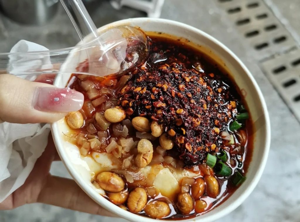 Spicy Tofu Pudding