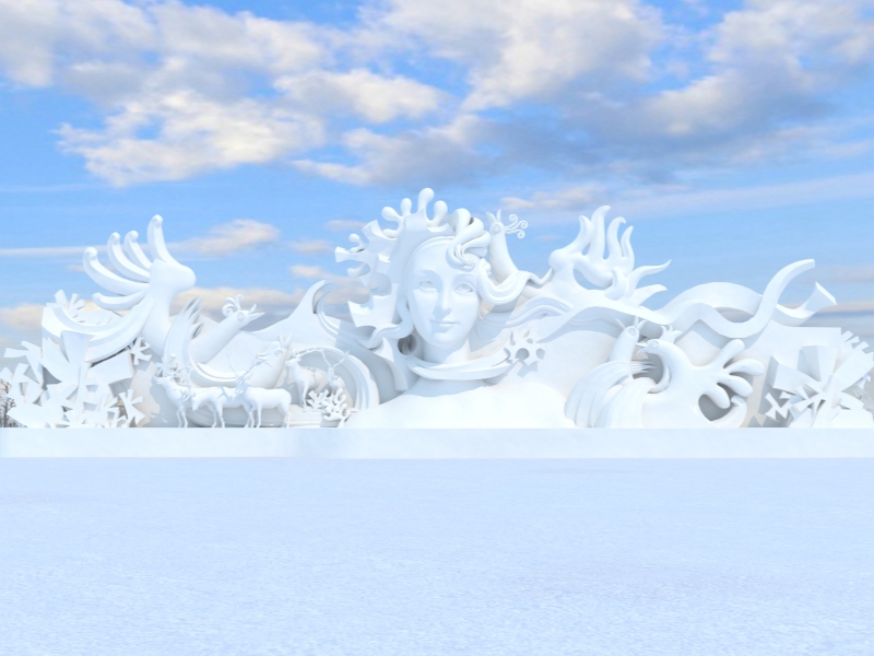 Sun Island International Snow Sculpture Art Expo